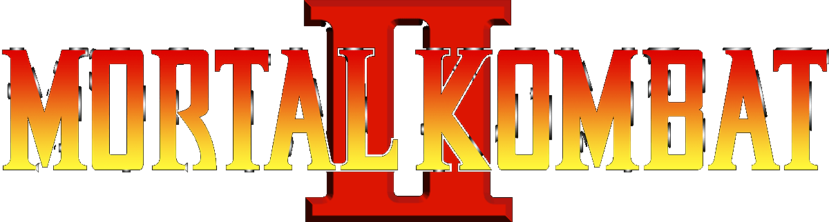 Mortal Kombat II logo for Super Famicom